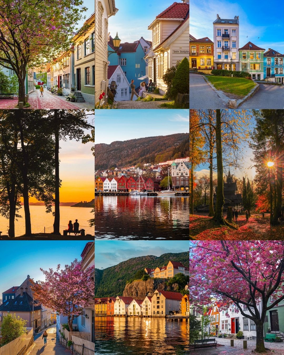 Autumn in Bergen – pages from the guide with local tips and experiences.